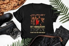 Journey 50th Anniversary T-Shirt, Journey Rock Band, Journey 2023 Tour T-Shirt