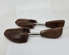Vintage Wood Shoe Keeper By Rochester Shoe Tree Co. Stretcher Wooden Adjustable 