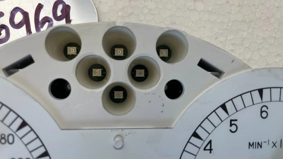 Medidores de velocímetro Ducati GT 1000 2006 ORIGINALES OEM D6969 Foto 4 de 4