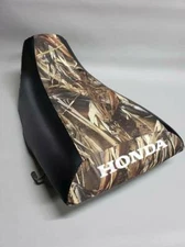 HONDA ATC200S Seat Cover 1984 1985 1986   in 2-TONE DRT & BLACK SIDES   (ST)