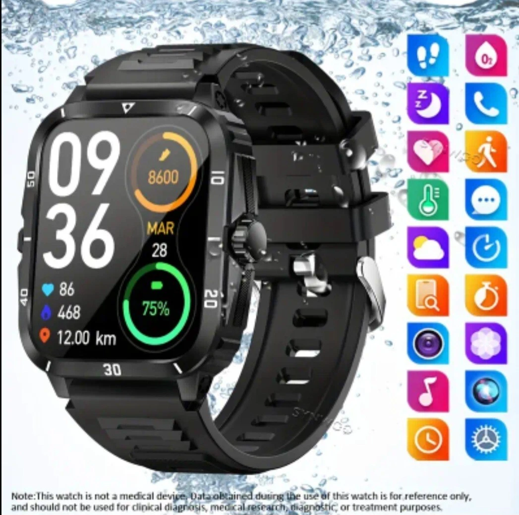 Smart Watch Medical Grade Ai Assisted