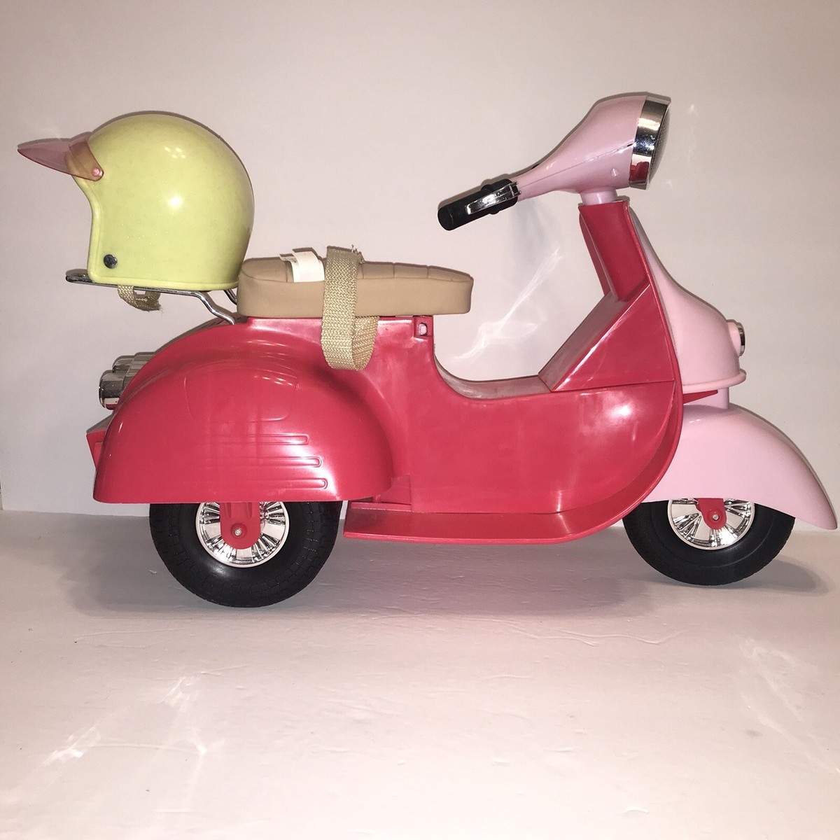 Our Generation Ride In Style Pink Scooter Vehicle Accessory Set for 18