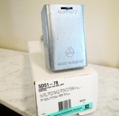 White-Rodgers Fan & Limit Control Part #5D51-90 | In Stock