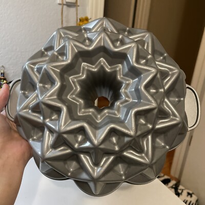 Anolon Diamond Star Shaped Fluted Baking Bake Cake Pan Mold