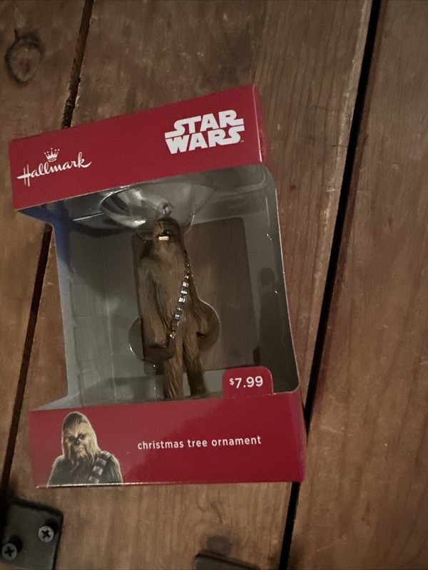 Hallmark Star Wars Disney Christmas Tree Ornament Chewbacca NIB