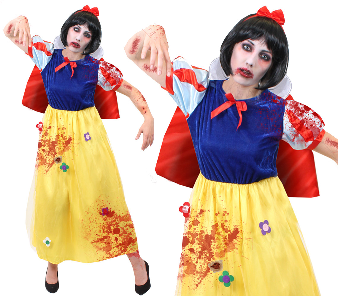 Snow Princess Costume For Girls - Halloween Birthday Party Dress Up Outfit