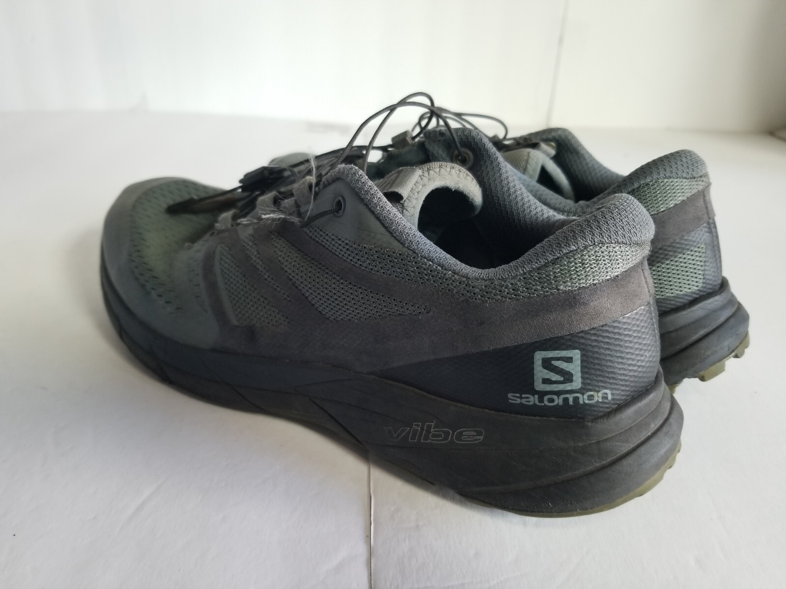 Salomon Sense Ride 2 Men's Running Shoe Size 8.5 Gray Look At Pics eBay