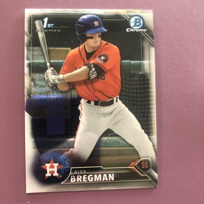 Alex Bregman RC 2016 Topps Bowman Chrome 1st BCP4 Ships Free | eBay