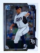 2015 Bowman #BCP67 Matt Andriese  Chrome Prospects