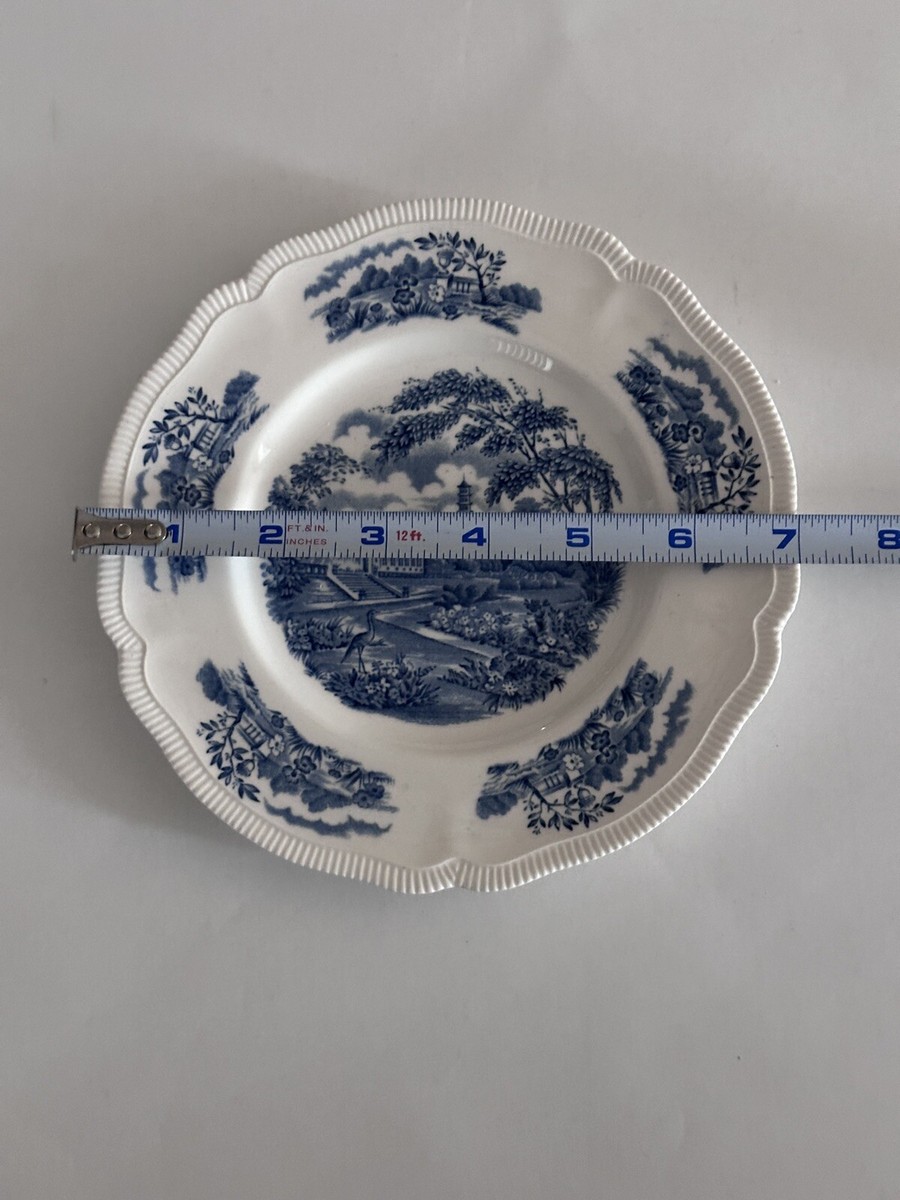 VTG JOHNSON BROS English Gardens Blue Side Plate 7” | eBay