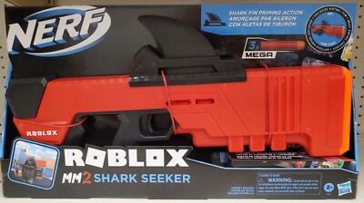  Nerf Shark Seeker gun MM2 NO VIRTUAL ITEM CODE CMAllgoodGaming.com  