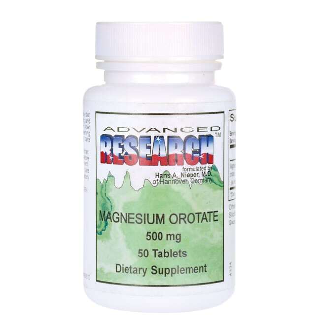 Advanced Research/Nutrient Carriers Магния оротат 500 мг 50 таблеток