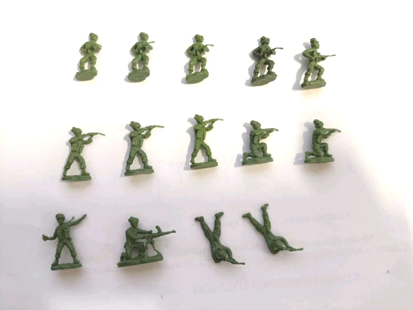 Lotto 14 Soldatini Atlantic Bersaglieri d'Italia WWII Scala 1/72