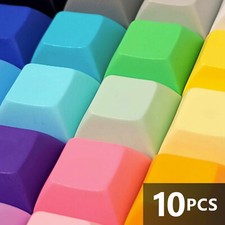 10PCS DSA Blank PBT Keycaps for Cherry MX Gateron Mechanical Keyboard Switch