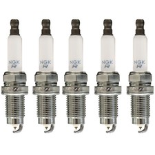 Set of 5 For VW Jetta 2.5L-L5 Golf 2.0L-L4 Spark Plugs Laser Platinum PZFR5Q11