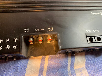 ROCKFORD ロックフォード パンチ PUNCH P4004 Rockford Fosgate P4004 Punch series 4-channel car amplifier