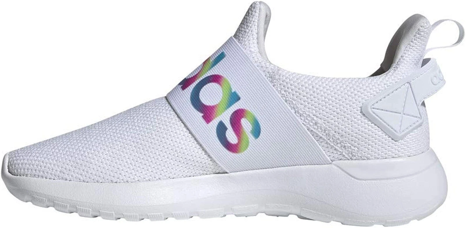 SNEAKER ADIDAS LITE RACER ADAP K bianche bambino grande US 4 5