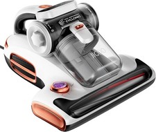 JIGOO T600 Aspiradora de Cama Blanca con Luz UV-C, 15Pa Succión 700W Potente