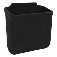 Black Car Side Pocket Organizer, Silicone, Console, Cell Phone, Y Flocked