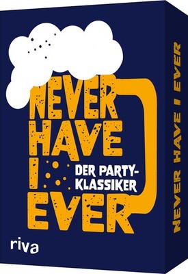 Never Have I Ever Partyspiel ab 18 Jahren, Gesellschaftsspiel, Kartenspiel