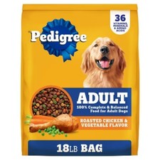 Pedigree Roasted Chicken and Vegetable Flavor Adult Dry Dog Food