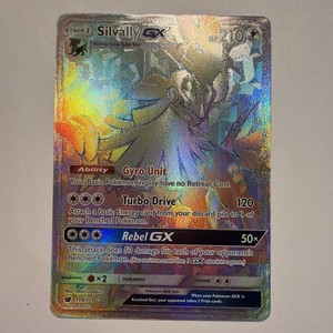 silvally gx pokemon card price Pokemon Card Silvally GX 262/236 Rainbow Secret Rare Cosmic Eclipse Near Mint