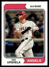 2023 Topps Heritage Gio Urshela Los Angeles Angels #397