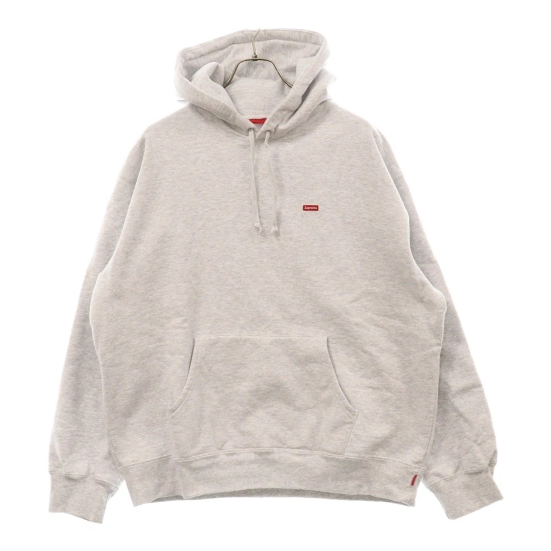 Sweat à capuche SUPREME petite boîte logo sweat dresseur pull à capuche gris occasion