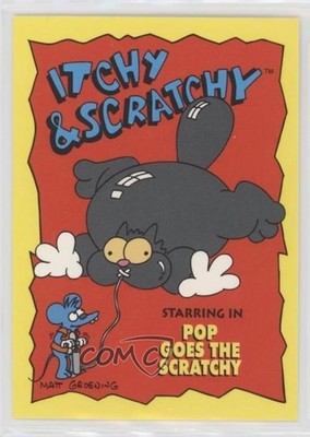 1994 SkyBox Bongo Comics Simpsons Series 2 & Itchy Pop Goes the Scratchy 00hi
