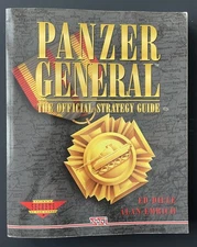 Vintage Panzer General Official Strategy Guide Book - 1995 - Good Condition