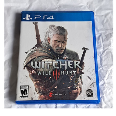 The Witcher 3: Wild Hunt PS4 w/ Soundtrack, M Mature (2015) Role Playing