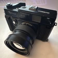 Fujifilm GW690II Black Professional 6x9 Vintage Film Camera