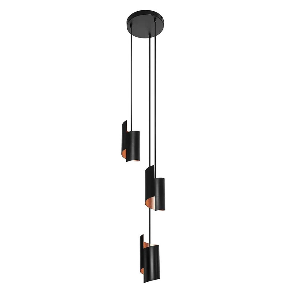 Smart+ LED Pendelleuchte Decor Twist Pendant Schwarz Ø27cm 25W CCT dimmbar WiFi - Bild 2 von 4