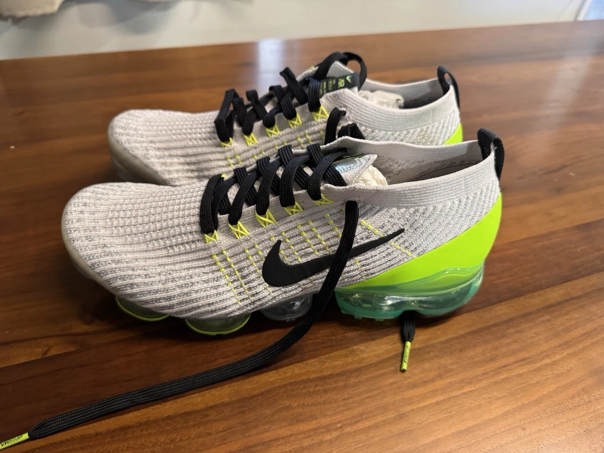 Preços baixos em Nike Air VaporMax Flyknit 3 Electric Green | eBay