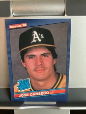 1986 Donruss #39 - Jose Canseco Rookie Card - Fresh Out Of Pack