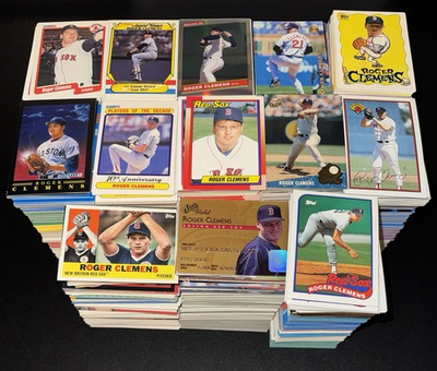 #ad #ad 3907 Roger Clemens ALL Boston Red Sox BULK Lot Base Inserts amp; Oddball $450.00