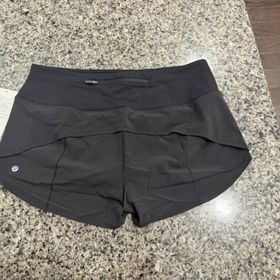 NWT Lululemon Speed Up Short High-Rise *2.5'' Black