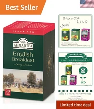 Deliciously Smooth English Breakfast Tea Bags – 20 Count, Naturally Caffeinated