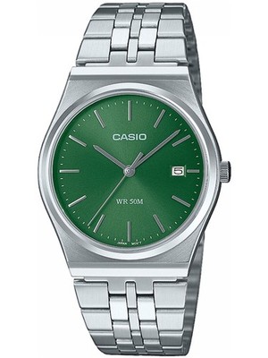 Casio MTP-B145D-3AVEF Herrenuhr Edelstahl TIMELESS COLLECTION silber