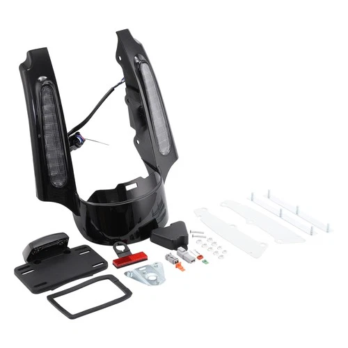 Rear Fender Fascia LED Tail Light Fit For Harley Electra Street Road Glide 09-13