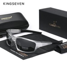 Genuine KINGSEVEN New 2024 Design Men's Sports Polarized Sunglasses Women UV Len