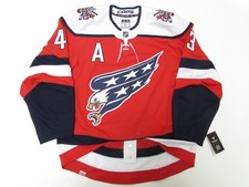 WILSON WASHINGTON CAPITALS SCREAMING EAGLE THIRD FANATICS AUTHENTIC PRO JERSEY