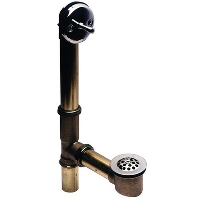 PPG 56429 for PlumbMaster Trip Lever Dome Bath Waste 17 Gauge Cast Brass Nut