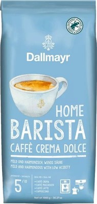 Dallmayr Home Barista Caffé Crema Dolce, Bohnen, 1kg, Mild, Intensität 5/10, ovp