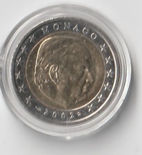 Monaco 2 euro corso 2002 principe Ranieri III in capsula