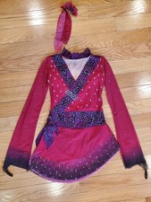 ice figure skating competition dress