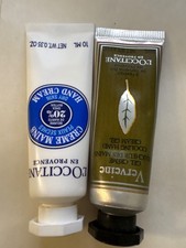 L'Occitane Shea and Verbena Hand Cream 10ml each