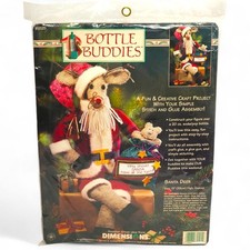 Vintage Dimensions Bottle Buddies Santa Deer 62125 Reindeer Craft Kit