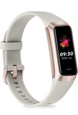 Kweroe Fitness Tracker Blood Pressure Watch with 24/7 Heart Rate Oxygen Burgundy