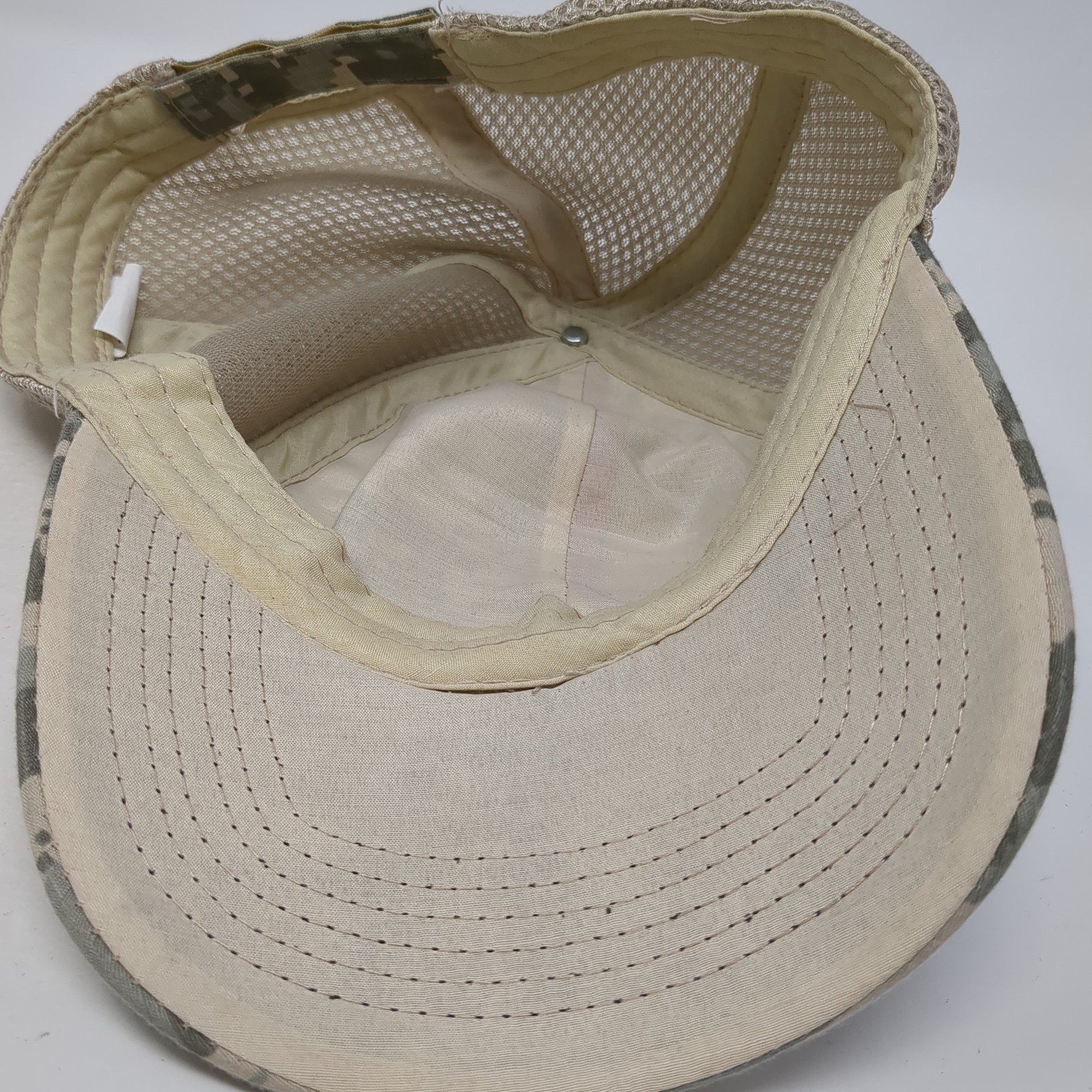 American Flag Patch Strapback Hat Multicolor One … - image 7